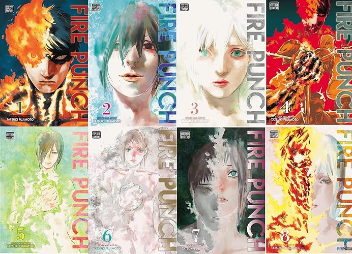 Fire Punch Series: Volume 1-8 By Tatsuki Fujimoto