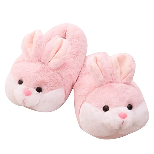 Pink Bunny Slippers