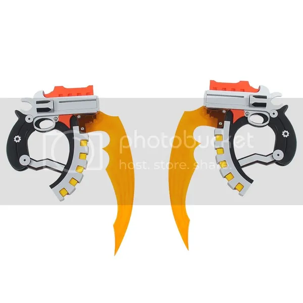 Mtxc hack//G.U.Cosplay Prop Haseo Double Sword Yellow - 