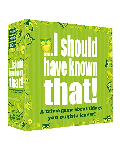 Hygge Games ...I should have known that! Trivia Game Green, More than 2 players - Single
