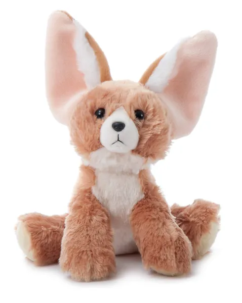 The Petting Zoo Fennec Stuffed Animal, Gifts for Kids, Wild Onez Zoo Animals, Fennec Plush Toy 8 inches - 
