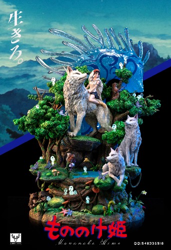 【Pre-sale】Princess Mononoke-Studio Ghibli-BaiLu Studio