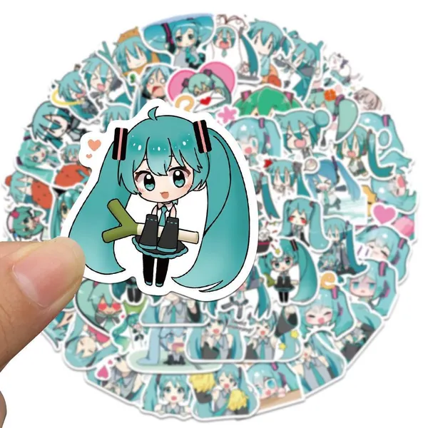 65PCS Miku Stickers