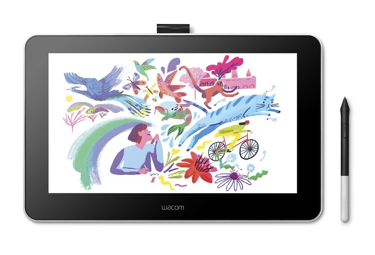 Wacom One Creative Pen Display, Free Software for On Screen Sketching and Drawing, 13.3 Inch, 1920 x 1080 Full HD Display, Vibrant Colour, Pen Precision - AU Version $505.00