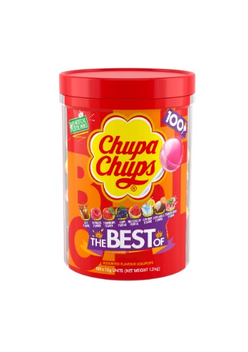 Chupa Chups Lollipops 13 g (Pack of 100) - 100 Count (Pack of 1) $35.00 ($2.92 / 100 g)