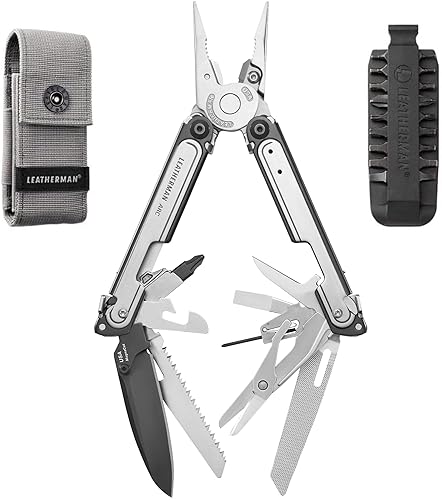 Leatherman, Arc, 20-in-1 Multi-tool for outdoors, camping, home & work, with premium magnaCut steel knife blade.
