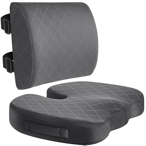  TushGuard Seat Cushion for Office Chair Memory Foam