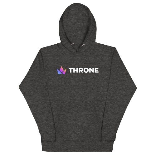Throne Hoodie - Charcoal Heather / 2XL
