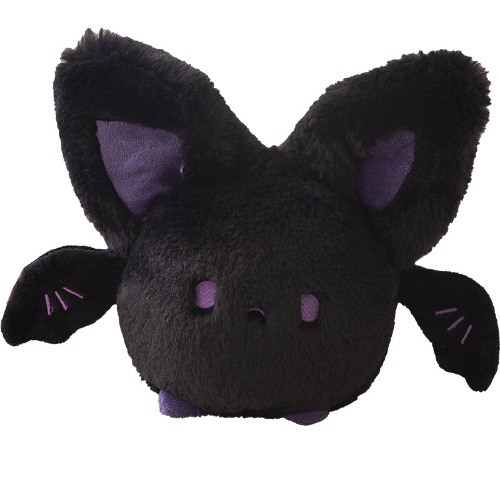 Halloween Delight: 20cm Super Soft Plush Bat - Black / 20cm