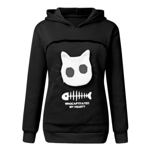 Huge cat hoodie for meee
