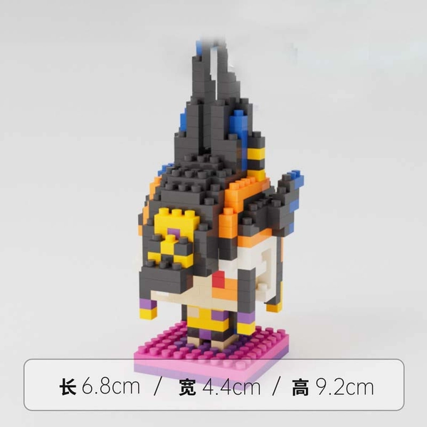 Chibi Genshin Impact Figure DIY Building Blocks Genshin Impact Desk Decor - Cyno