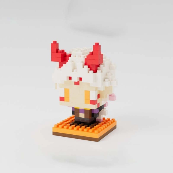 Chibi Genshin Impact Figure DIY Building Blocks Genshin Impact Desk Decor - Itto