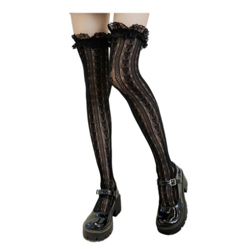 Gothic Lolita Thigh Highs