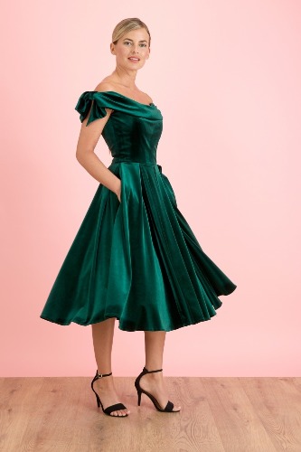 Tilly Velvet Prom Dress