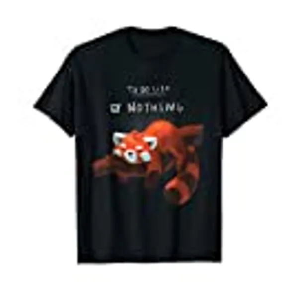 Red panda cute lazy animal To do list T-Shirt