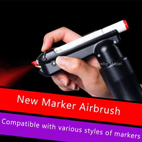 Marker Airbrush Assembly Model Spraying Graffiti Handheld Portable Charging Airbrush Plastic Model Kits DIY Hobby Coloring Tool - AliExpress 