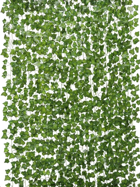 PARTY JOY 84Ft 12 Strands Artificial Ivy Leaf Vines Hanging Plants Garland Fake Foliage for Room Home Garden Bedroom Kitchen Patio Office Wedding Wall Decor (Green,960 Leaves) - 960 Leaves
