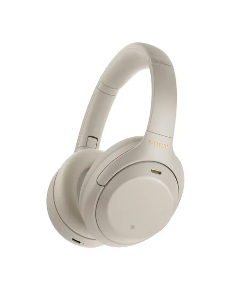 Sony WH-1000XM4 Wireless Noise-Cancelling Over-The-Ear Headphones - Silver (Renewed) - 