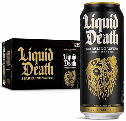 Liquid Death Sparkling Water (12-Pack)
