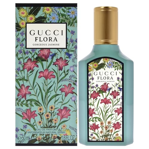 Gucci Flora Gorgeous Jasmine for Women - 1.6 oz EDP Spray - Lavender - 1.6 Fl Oz (Pack of 1)