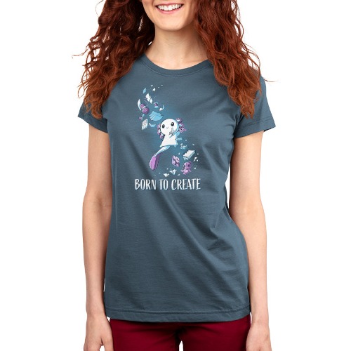 Born to Create | Premium Cotton T-shirt / Women's / 2XL