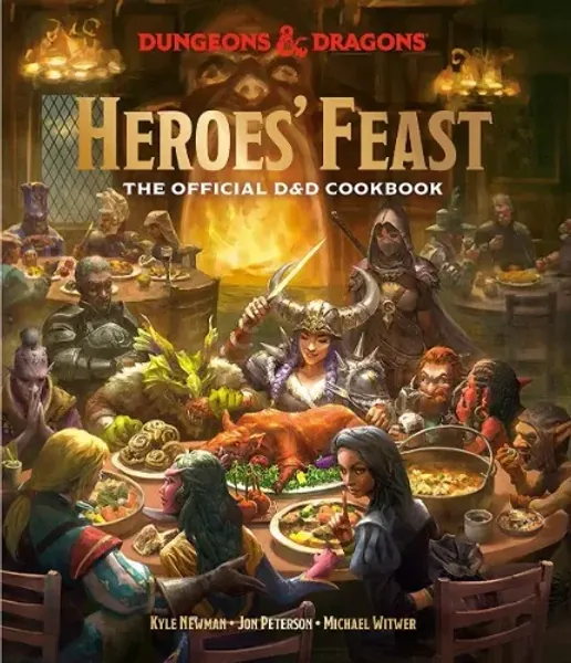 Amazon.com: Heroes' Feast (Dungeons & Dragons): The Official D&D Cookbook: 9781984858900: Newman, Kyle, Peterson, Jon, Witwer, Michael, Official Dungeons & Dragons Licensed: Books