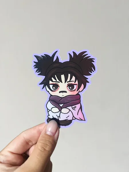 Cute Chibi Sorcerer Anime Vinyl Sticker | CK