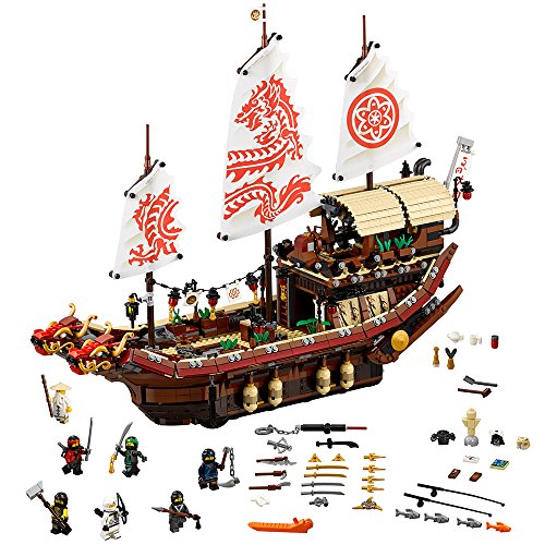 LEGO NINJAGO Movie Destiny's Bounty 70618, for 108 months to 168 months (2295 Pieces) (Discontinued by Manufacturer) - Standard Packaging