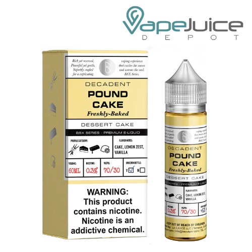 Pound Cake Glas Basix Series 60ml | 60ml / 3mg