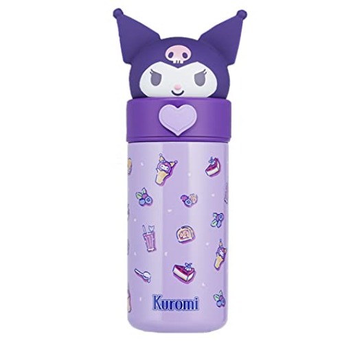 Kuromi water bottle