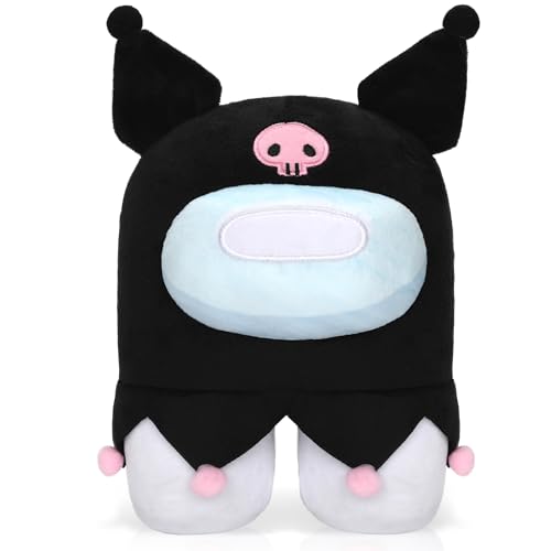 Reatiilu 11Inch Amoung Astronaut Stuffed Plush Toy - Cute Soft Plushie Figure Pillow Doll for Kids Gift