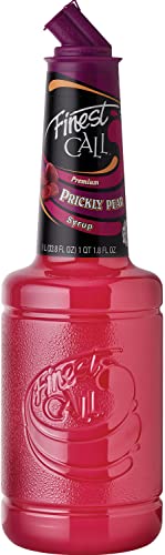 Finest Call Premium Prickly Pear Syrup Drink Mix, 1 Liter Bottle (33.8 Fl Oz)... - 33.8 Fl Oz (Pack of 1)