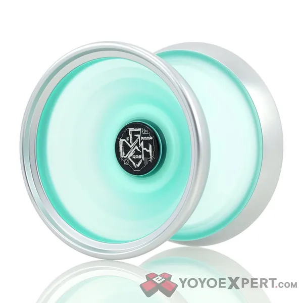 DiGamma Crash | Translucent Mint w/ Silver Rings