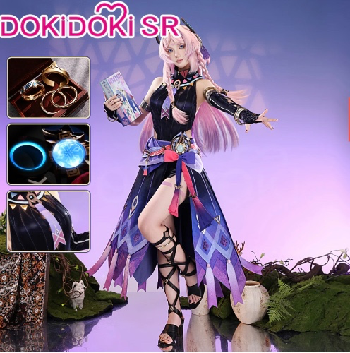 【Size S-3XL】DokiDoki-SR Game Genshin Impact Cosplay Citlali Costume Natlan | Costume Only-S-Order Processing Time Refer to Description Page