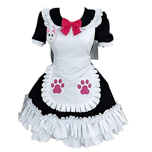 Fate Grand Order Tamamo no Mae Maid Outfit Cosplay Costume Custom Any Size - Female M