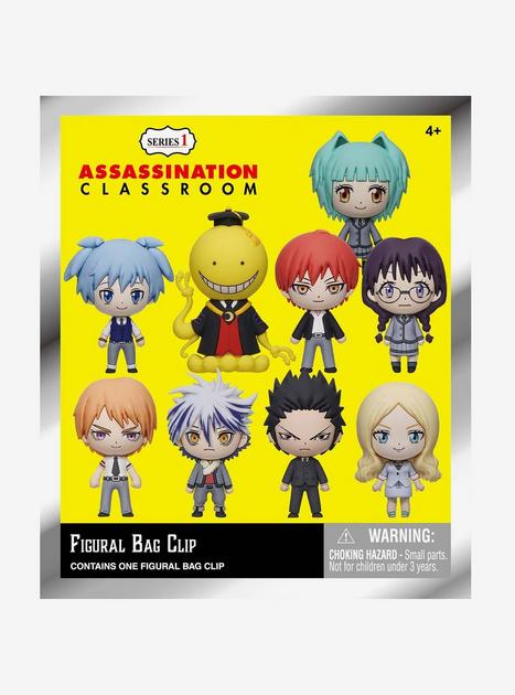 Assassination Classroom Characters Blind Bag Figural Bag Clip | Hot Topic