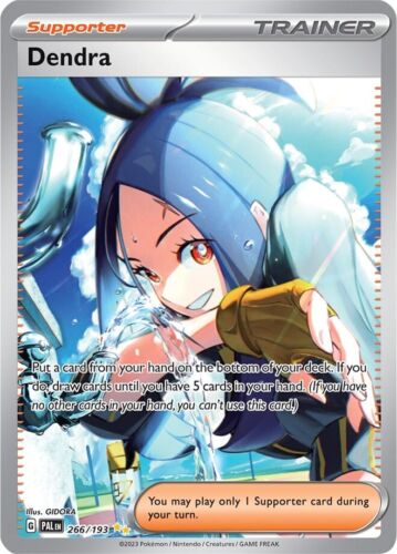 Pokemon TCG - Paldea Evolved - Dendra - 266/193- NM/M  | eBay