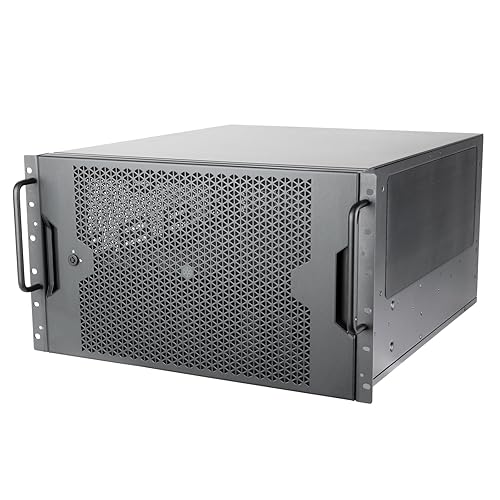 SilverStone Technology RM600 6U Rackmount Chassis, SST-RM600 - 6U - 2 x PSU, EEB