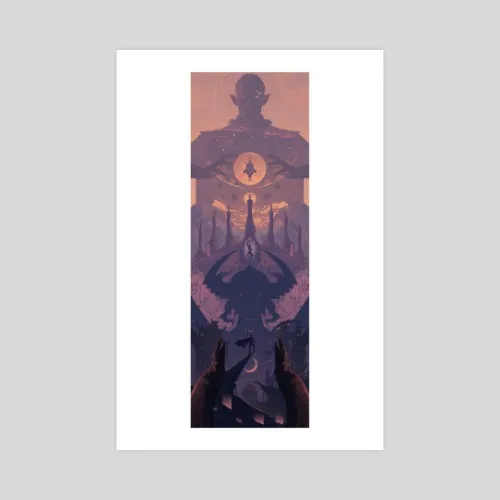 The Wolf And The Rook by Lazare Gvimradze
