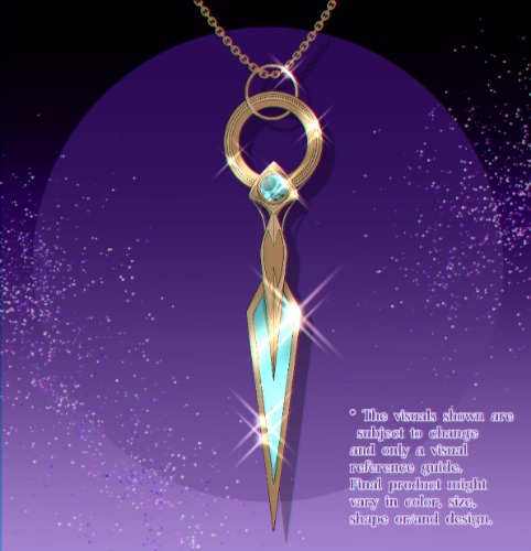 [PRE-ORDER] ✧ Spectral Dagger Jewelry - GOLD ✧ | Necklace / Gold 925