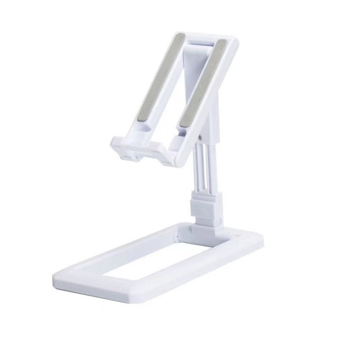 Foldable Mobile Phone Stand - White