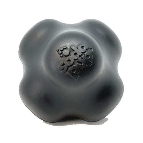 Magnum Crazy Bounce Ultra Durable Rubber Chew & Retrieving Toy - black - Large Crazy Bounce - Magnum Black