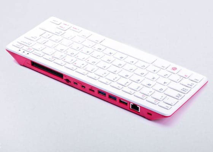 Raspberry Pi 400 All-in-One Quad-Core 64 Bit 4GB Ram Dual Band WiFi Bluetooth 5.0 BLE Dual 4K Output Complete Personal Computer Kit Built Into A Compact Keyboard – You just Need to add a Monitor! 