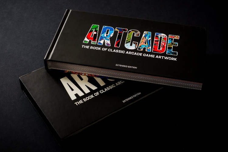 ARTCADE - The Book of Classic Arcade Game Art (Extended Edition) | Hardback book + free PDF