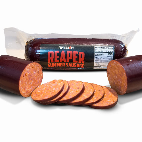 Carolina Reaper Summer Sausage