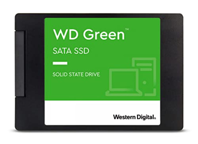 Western Digital 1TB WD Green Internal SSD Solid State Drive - SATA III 6 Gb/s, 2.5/7mm, Up to 545 MB/s - WDS100T3G0A - 1TB - 2.5"/7mm SSD