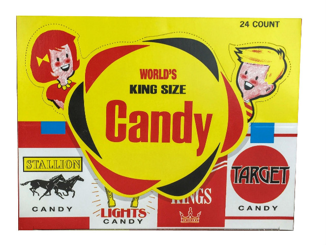 World Confections Candy Cigarettes, Pack of 24 - Candy