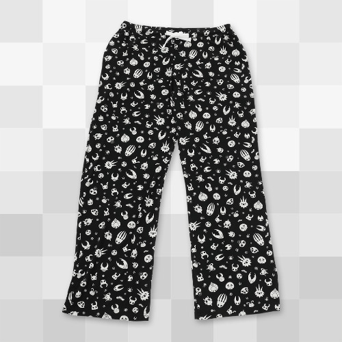 Hallownest Pajama Pants | Unisex L / Black/White Pattern
