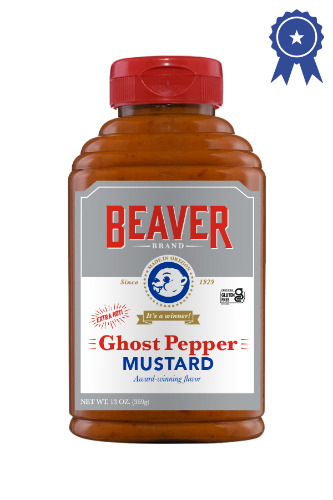 Beaver Brand Ghost Pepper Mustard - Beaverton Foods