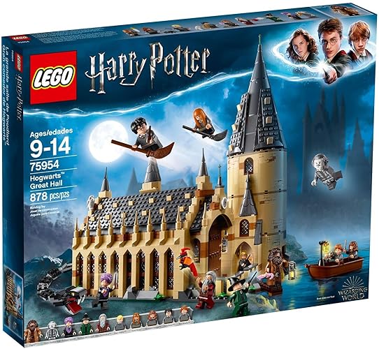 Lego 75954 Harry Potter Hogwarts Great Hall Toy, Wizzarding World Fan Gift, Building Sets for Kids - Hogwarts Castle